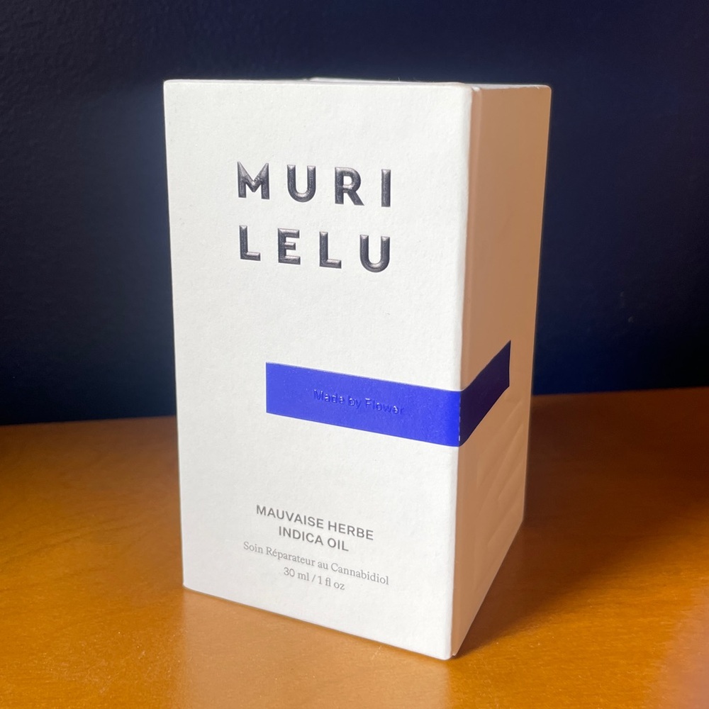 New/Unopened Muri Lelu Mauvaise Herbe Face Oil
